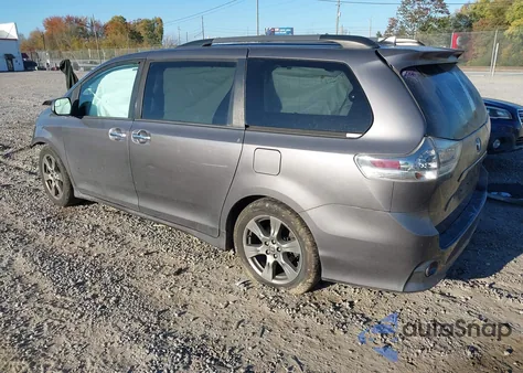 2018 Toyota Sienna Se 8 Passenger from USA, damaged, VIN 5TDXZ3DC2JS952619